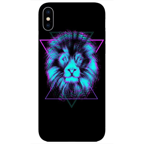 Husa iPhone X abstract lion