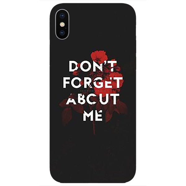 Husa iPhone X don’t forget