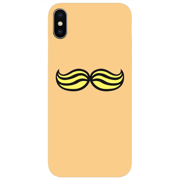 Husa iPhone XS moustache