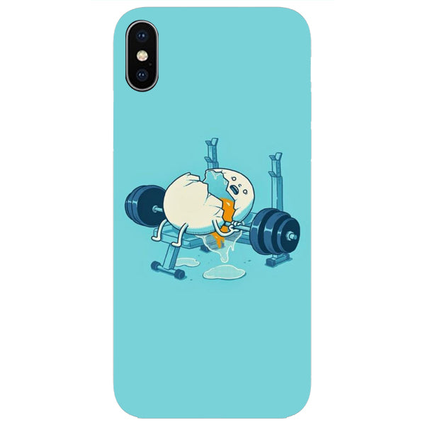 Husa iPhone X Egg at Gym