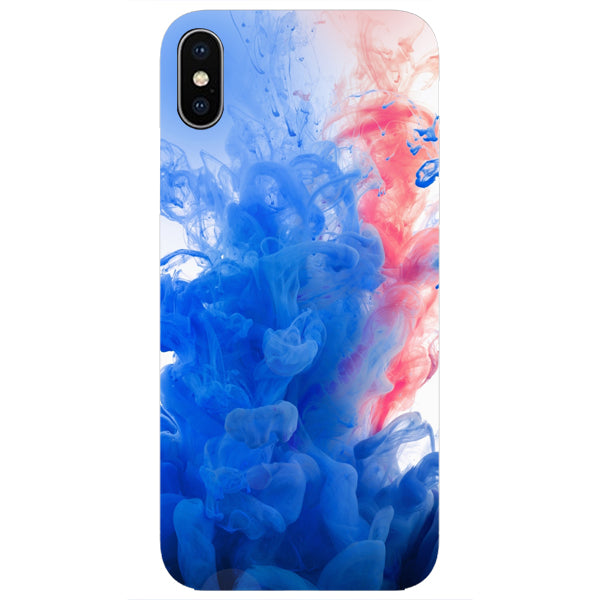 Husa iPhone X Red and Blue