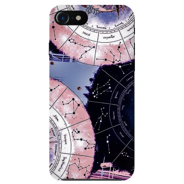 Husa iPhone 7 Constelatie,multicolor