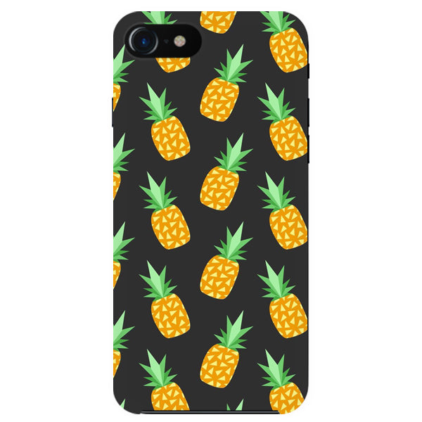 Husa iPhone 7 Pineapples,multicolor